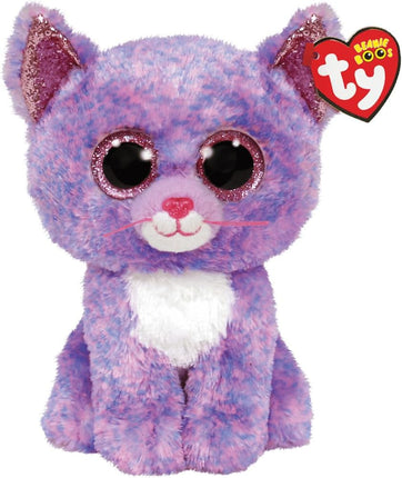 Ty. Beanie Booos Cassidy Gato lavanda reg.