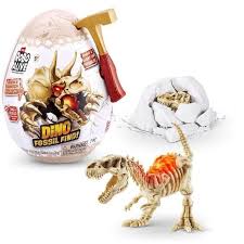 Robo aljibe. Dino fossil find c/luces