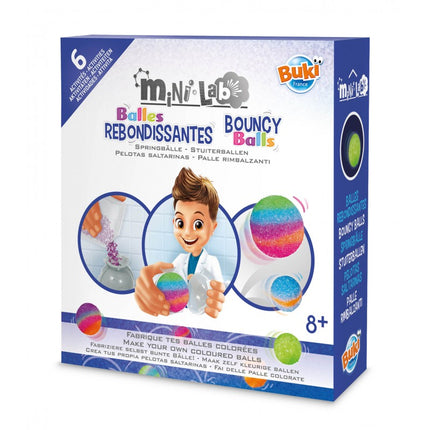 Mini laboratorio. Pelotas saltarinas