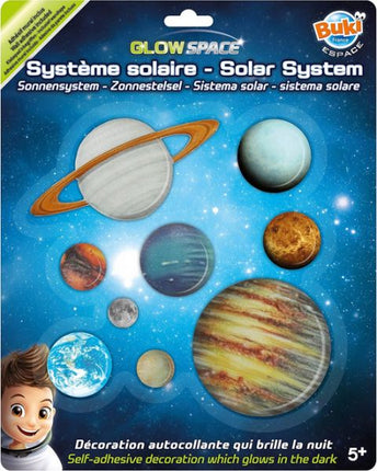 SISTEMA SOLAR QUE BRILLA EN LA OSCURIDAD