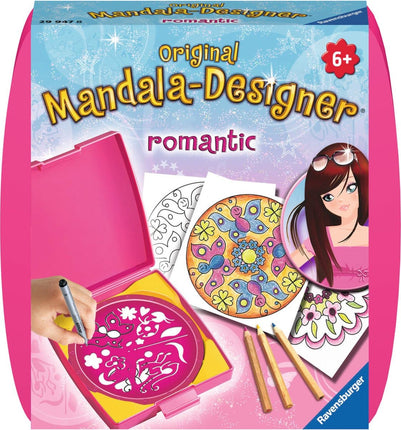 JUEGO DE MESA. MINI MANDALA DISEÑO ROMANTICO