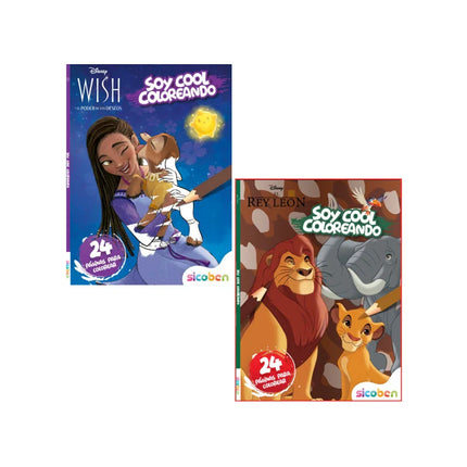 Soy cool coloreando. El rey león/Tish