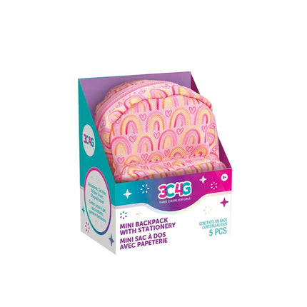 Mini mochila con papelería