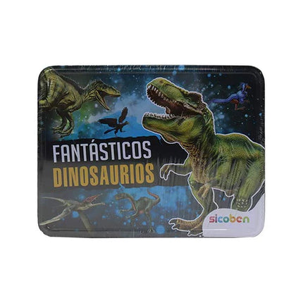 Lata sorpresa. Fantásticos dinosaurios