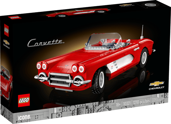 ICONS. CORVETTE (RED)