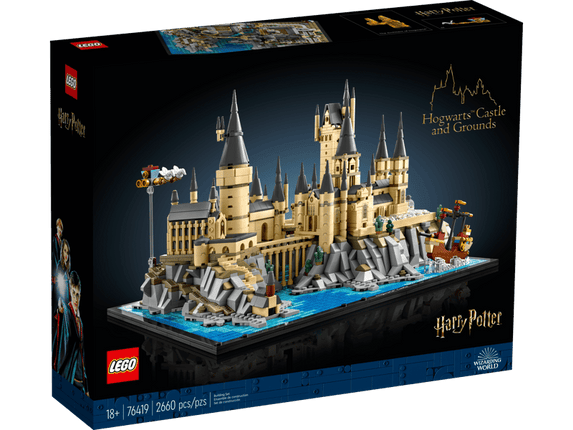 HARRY POTTER. HOGWARTS CASTLE AND GROUNDS