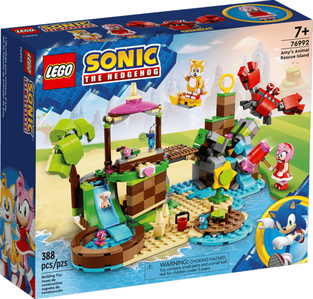SONIC. ISLA DE RESCATE DE ANIMALES DE AMY