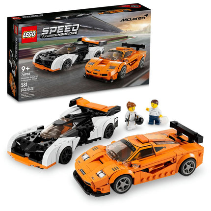 LEGO Speed Champions. Mclaren Solus Gt & Mclaren F1