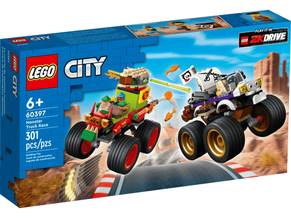 CITY. MONSTER TRUCK RACE