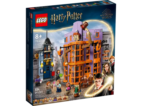 HARRY POTTER. DIAGON ALLEY WEASLEY WIZARD WHE EZ