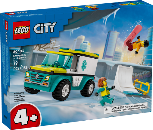 City. Emergency ambulance