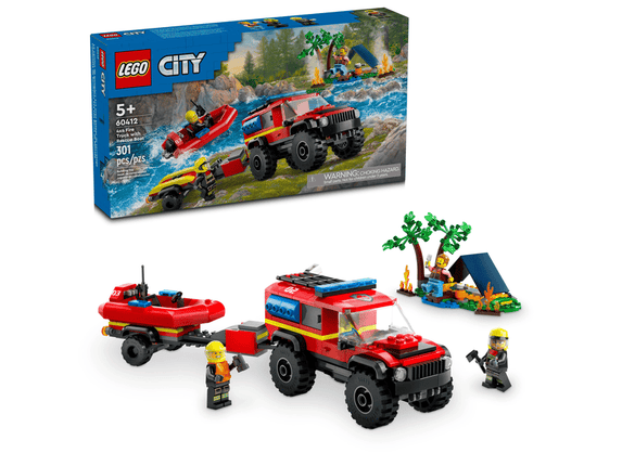 CITY. FIRE TRUCK 4X4