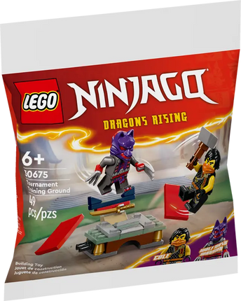 Bag. Ninjago tournament training ground
