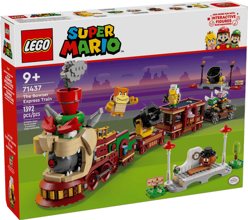 SUPER MARIO. THE BOWSER EXPRES TRAIN