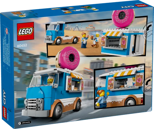 City. Donut truck