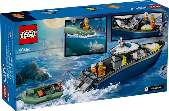 CITY. POLICE BOAT CHASE