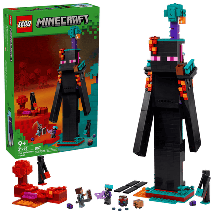 MINECRAFT. THE ENDERMAN TOWER