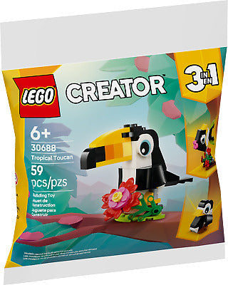 Bag. Creator tucan tropical