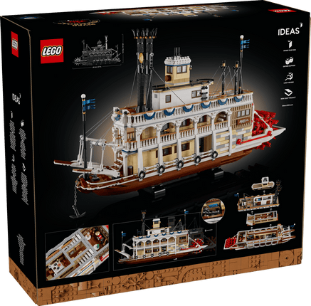 IDEAS. RIVER STEAMBOAT