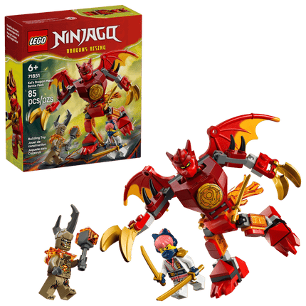 NINJAGO. KAIS DRAGON MECH BATTLE PACK