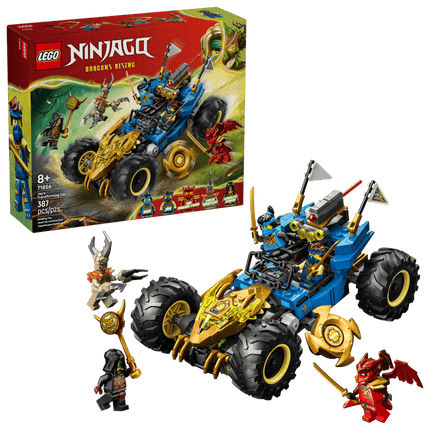 NINJAGO. JAY'S TRANSFORMING CAR