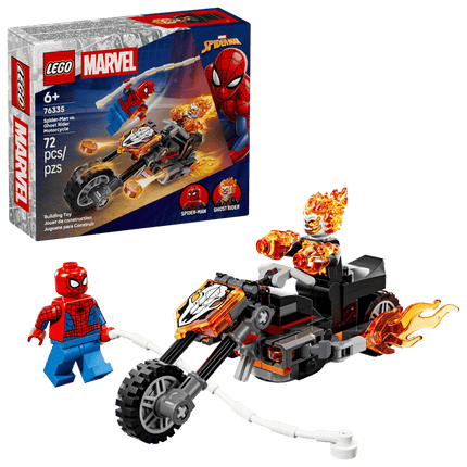 MARVEL. SPIDER-MAN VS. GHOST RIDER MOTORCYCLE