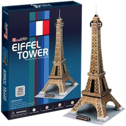 Puzzle 3d. Eiffel tower c 35 pzs