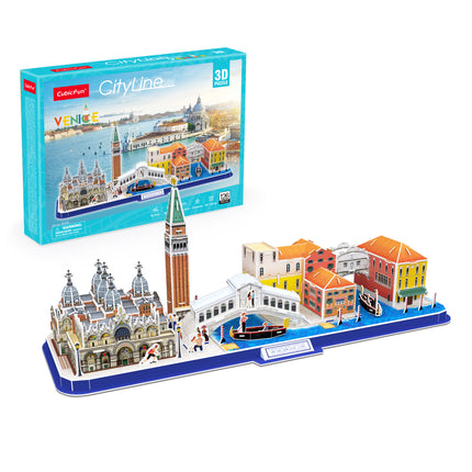 Puzzle 3d. City line vence