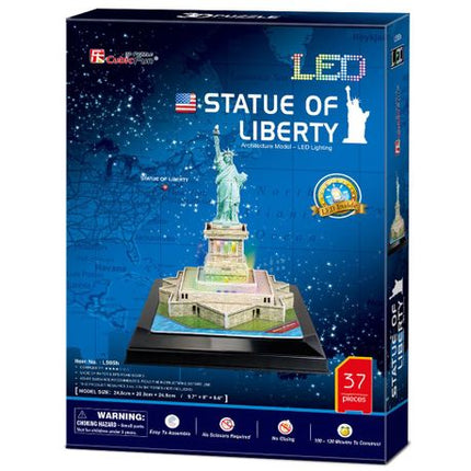 Puzzle 3d. Statue of liberty liga 37 pcs
