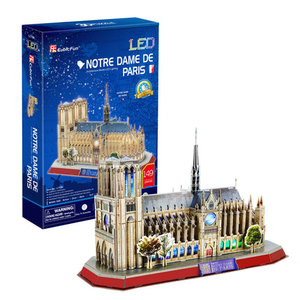 Puzzle 3D. Notre dame de Paris