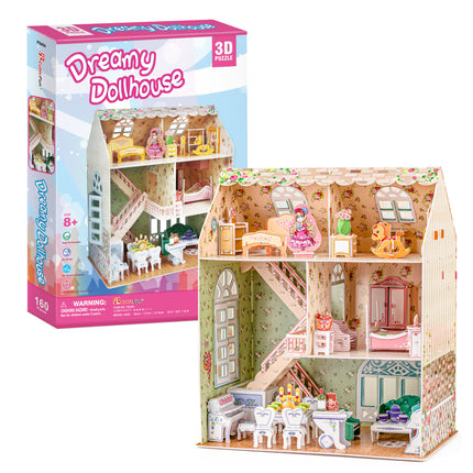 Puzzle 3D. Dreamy Dollhouse