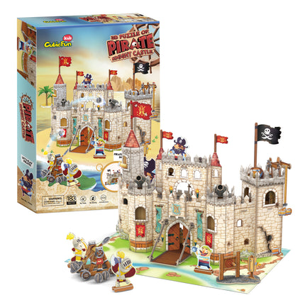 PUZZLE 3D. PIRATE KNIGHT CASTLE