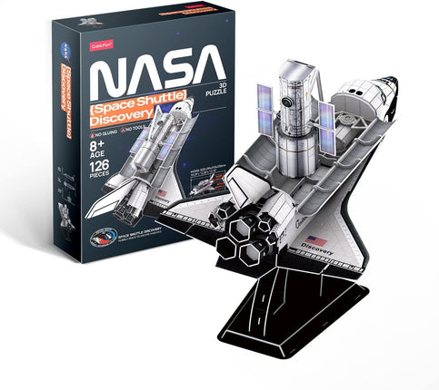 Puzzle 3d. Space shuttle discovery nata geo