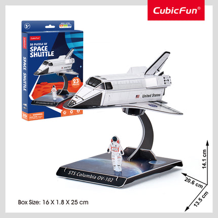 PUZZLE 3D. SPACE SHUTTLE (BLIS)