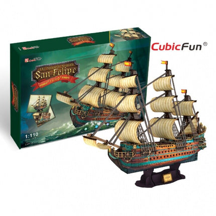 Puzzle 3d. San felipe (barco)
