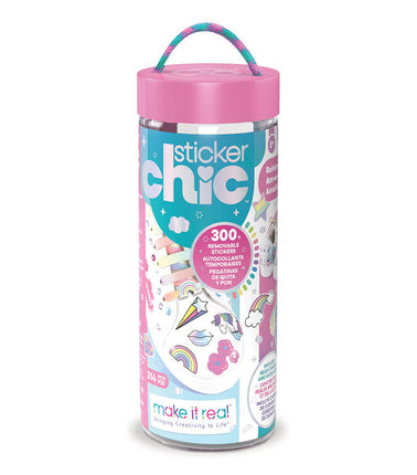 Sticker chic: arcoíris urbano chic