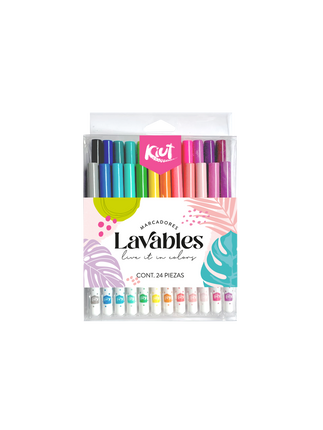 Marcador. Kiut fineliners paste 6 piezas