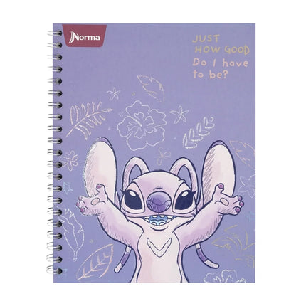 LIBRETA. STITCH <6MATER.> ARGOLLADA GRD 150H