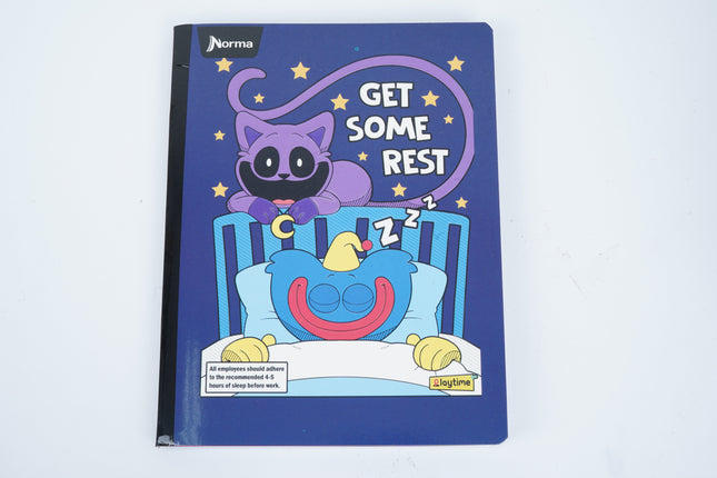 Libreta. Poppy Play Time una línea 100 hojas