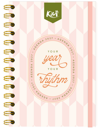AGENDA. 2027 DIARIA KIUT YOUR YEAR YOUR RHYTH M
