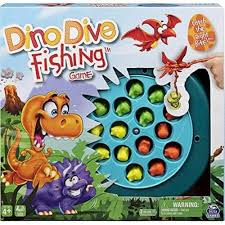 Juego De Mesa. Dino juego pesca