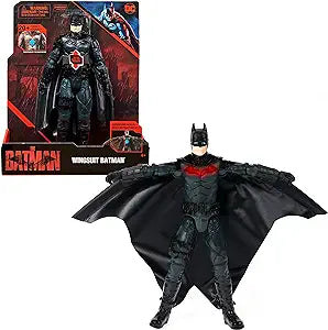DC. Batman figura 12"" con alas retractilé s