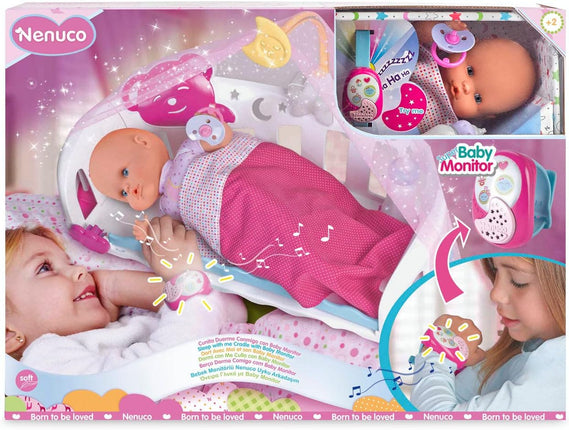 Nenuco. Cuna duerme conmigo con baby monitor