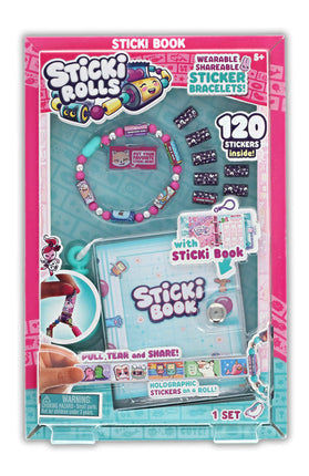 Sticki Rolls. Set brazalete + libro de colección