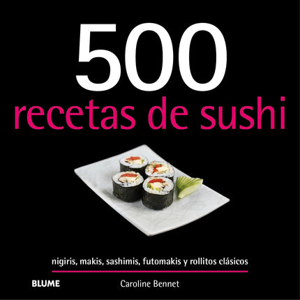 500 recetas de sushi
