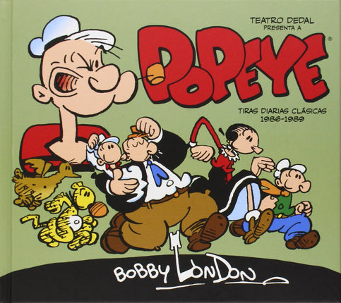 Popeye.(1) tiras diarias clásicas (1986-1989)