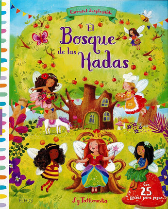 El bosque de las hadas. Carrusel desplegable