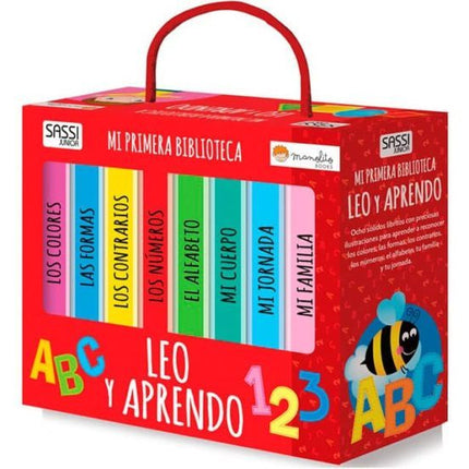 Mi Primera Biblioteca: Leo Y Aprendo Abc-123