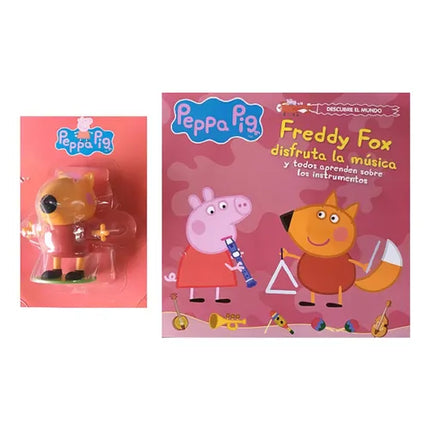 Peppa Pig. Freddy fox disfruta la música