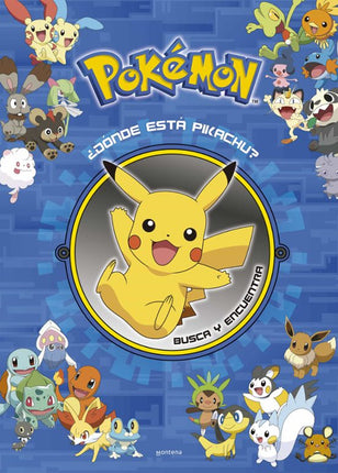Pokémon. ¿Dónde está Pikachu? Busca y encuentra